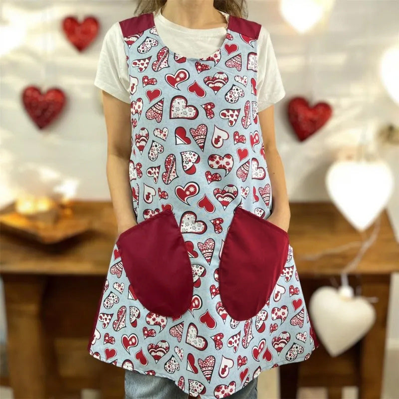 🔥Női keresztpántos, felcsúszós kötény