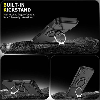 🔥Mágneses telefontok gyűrűs állvánnyal iPhone-hoz✨