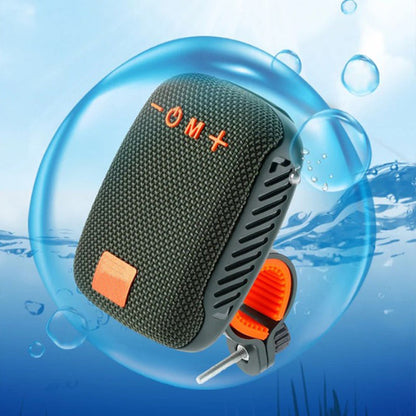 🎵Vízálló kerékpáros Bluetooth hangszóró – IPX5, TWS sztereó és TF kártya támogatás🚲