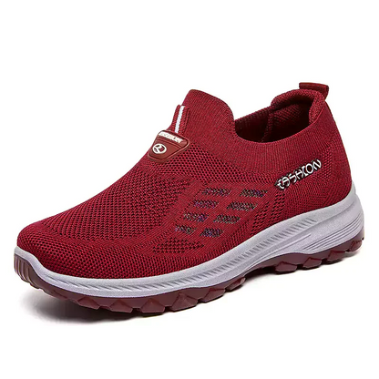 👟 Fly Knit ortopéd cipő – ívelt talptámasz, lélegző és párnázott 🦶✨🩺