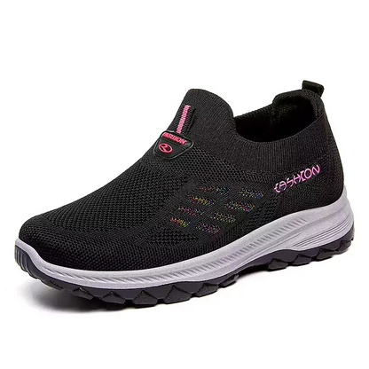 👟 Fly Knit ortopéd cipő – ívelt talptámasz, lélegző és párnázott 🦶✨🩺