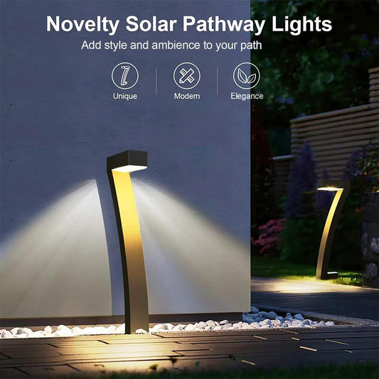 ⏳⏰Kreatív, vízálló napelemes ösvénylámpák🏡💡