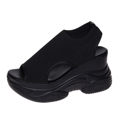 💥【EU34-40】❄️ Női nyitott sarkú szandál ✨ | Csatpántos kialakítás, könnyű talp - stílusos és kényelmes nyárra ☀️👡