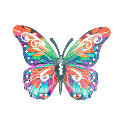 🦋 Fémből készült, pillangó alakú faldekoráció ✨——🌳 Kültéri dekoráció