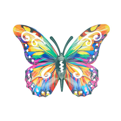 🦋 Fémből készült, pillangó alakú faldekoráció ✨——🌳 Kültéri dekoráció