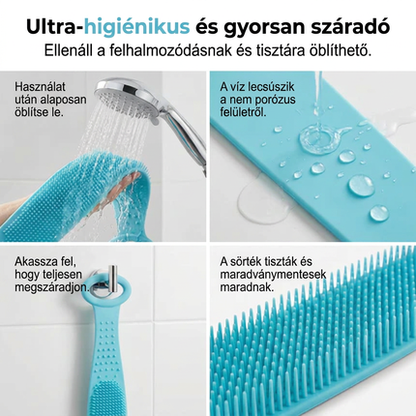 🚿🧼2+1 ingyen💦Kétoldalas szilikon hátdörzs🌿