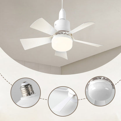 ✨ 2 az 1-ben Hordozható Ventilátor és Lámpa: Távirányítóval – Raktáron! 🌬️