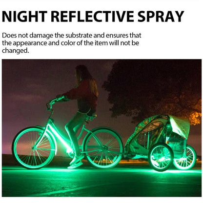 🌙 Többcélú éjszakai fényvisszaverő spray – Raktáron & Utánvétes ✨🔦