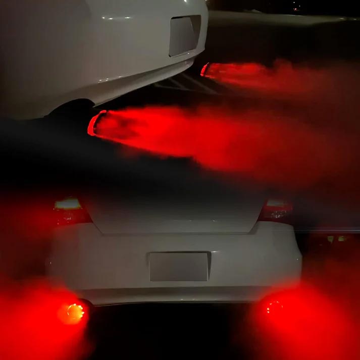 🚗 Univerzális LED-es autó kipufogóvég – 🌟 Élénk, egyedi megvilágítás és zökkenőmentes, stílusos éjszakai autózás 🛠️✨