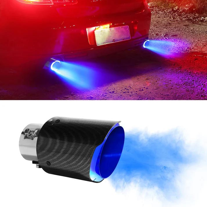 🚗 Univerzális LED-es autó kipufogóvég – 🌟 Élénk, egyedi megvilágítás és zökkenőmentes, stílusos éjszakai autózás 🛠️✨