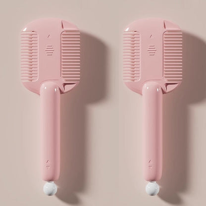 Hordozható, kettős funkciójú hajfésű