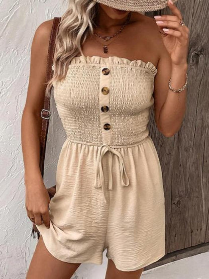 🔥👗Női csőruha széles szárral, elöl fodros és megkötős szabással